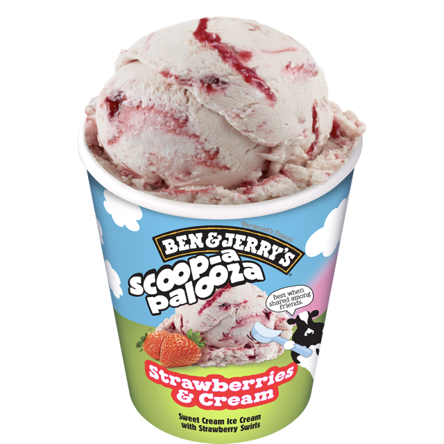 Strawberries & Cream from Ben & Jerry's
